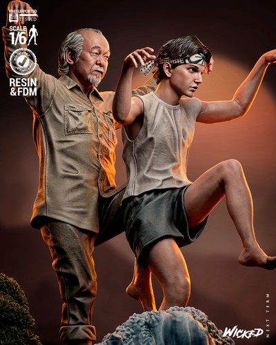 Karate kid diorama 4 1 - kid,, 1/4-1/24