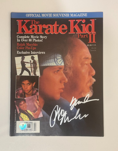 Karate kid rivista souvenir - karate,