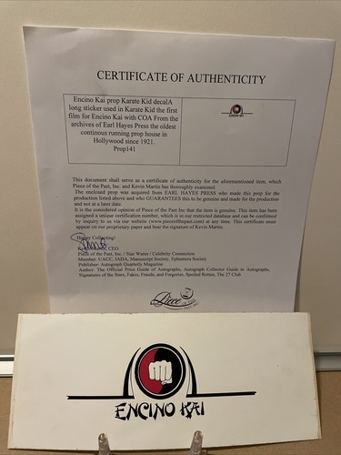 Karate kid movie prop anni - karate,