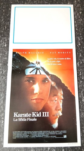 286 locandina karate kid - -,
