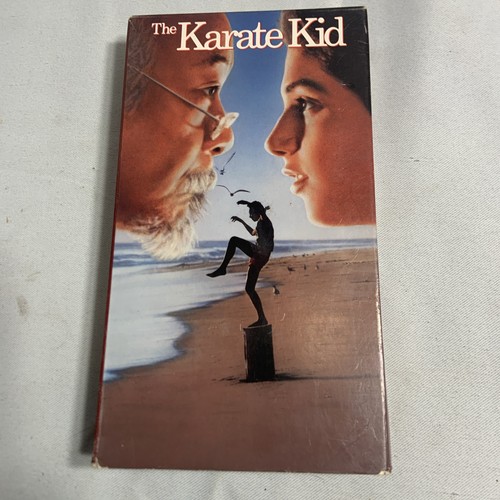 The karate kid vhs tape - karate,