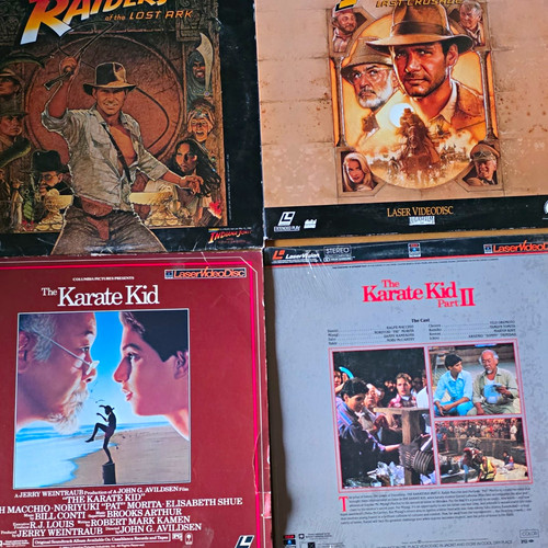 Laserdisc movie lot indiana - movie,