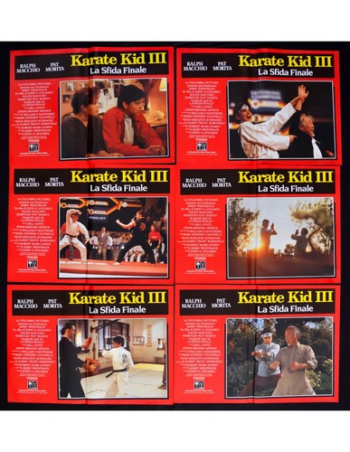 Fotobuste the karate kid sfida - karate,
