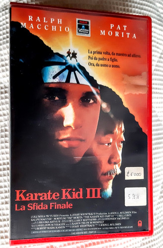 Vhs karate kid iii sfida - karate,