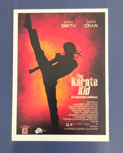 Cartolina ciak the karate - ciak, kid