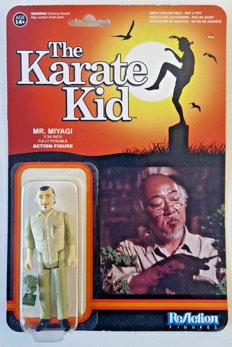 Modellino karate kid miyagi - kid,