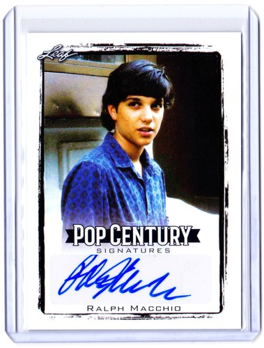 Carta autografo ralph macchio - autografo,