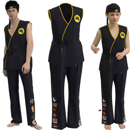 Tuta karate bambino cobra kai - tuta,