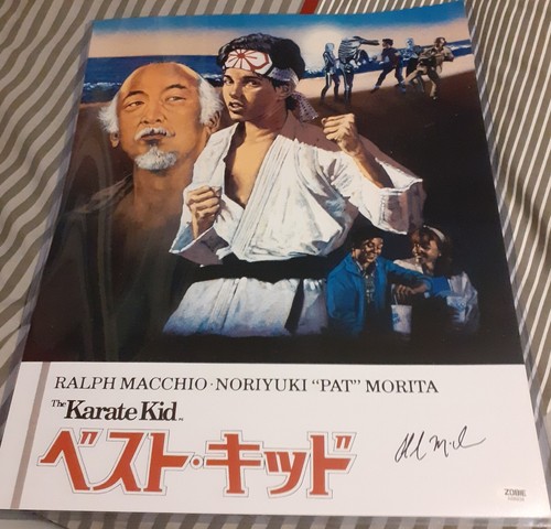 Chad mcqueen signed karate kid - karate,